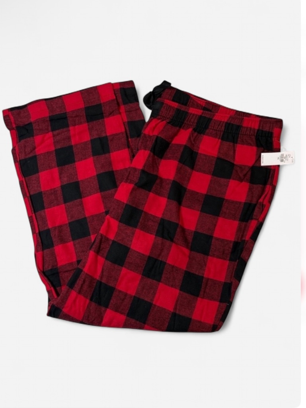 Old Navy Red and Black Buffalo Plaid Flannel Pajama Pants